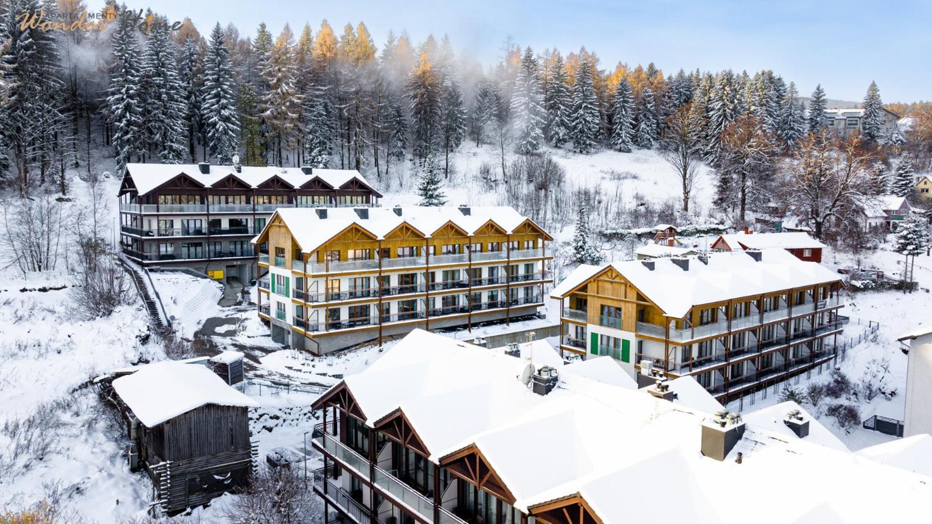 Wonder Home - Apartamenty Karpatia Resort Tuz Przy Stoku I Blisko Szlakow Turystycznych Karpacz Esterno foto