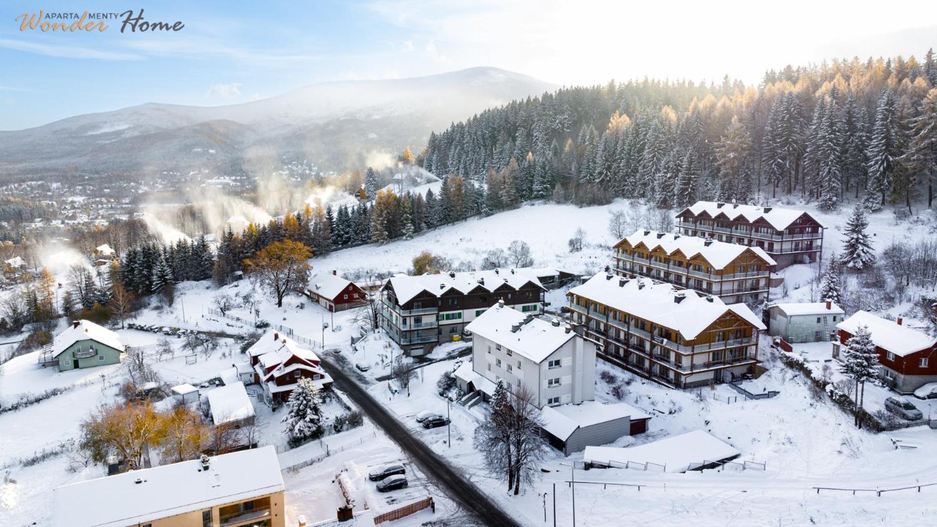 Wonder Home - Apartamenty Karpatia Resort Tuz Przy Stoku I Blisko Szlakow Turystycznych Karpacz Esterno foto