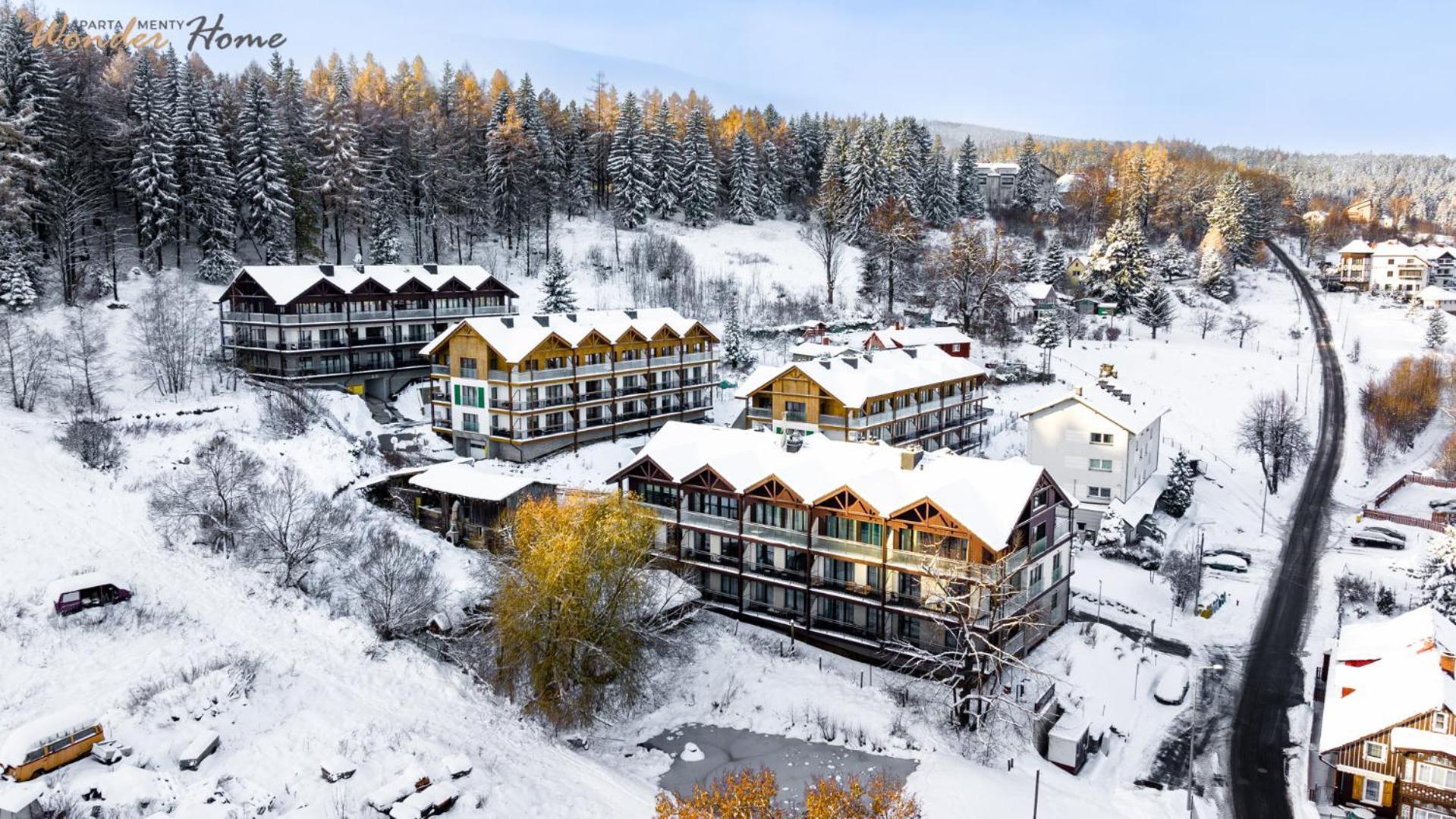 Wonder Home - Apartamenty Karpatia Resort Tuz Przy Stoku I Blisko Szlakow Turystycznych Karpacz Esterno foto